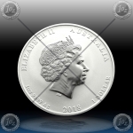 1oz "The Perth Mint" 1 Dollar 2018 (Dragon and Tiger) BU